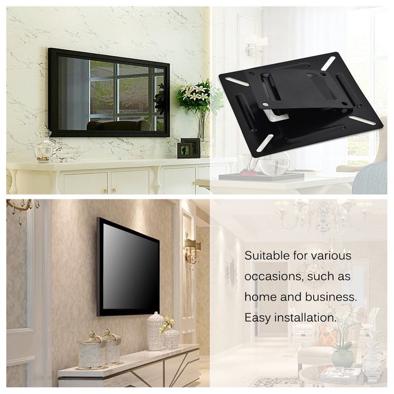 Ciglow Wall-Mounted Stand Bracket Holder,Screen Mount for 12-24 Inch LCD LED Monitor TV PC Screen Used in Home Business - Image 3